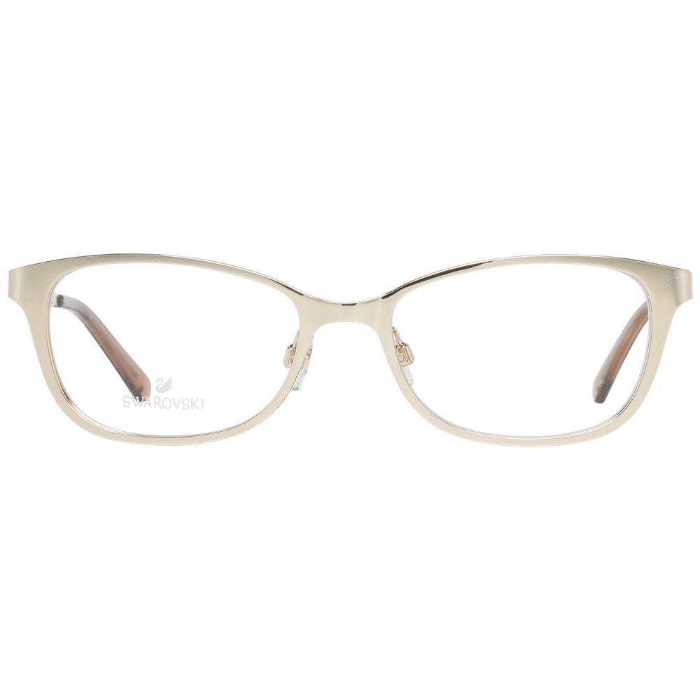Swarovski Gold Women Glasses Frame $272.00 Swarovski Luzworld