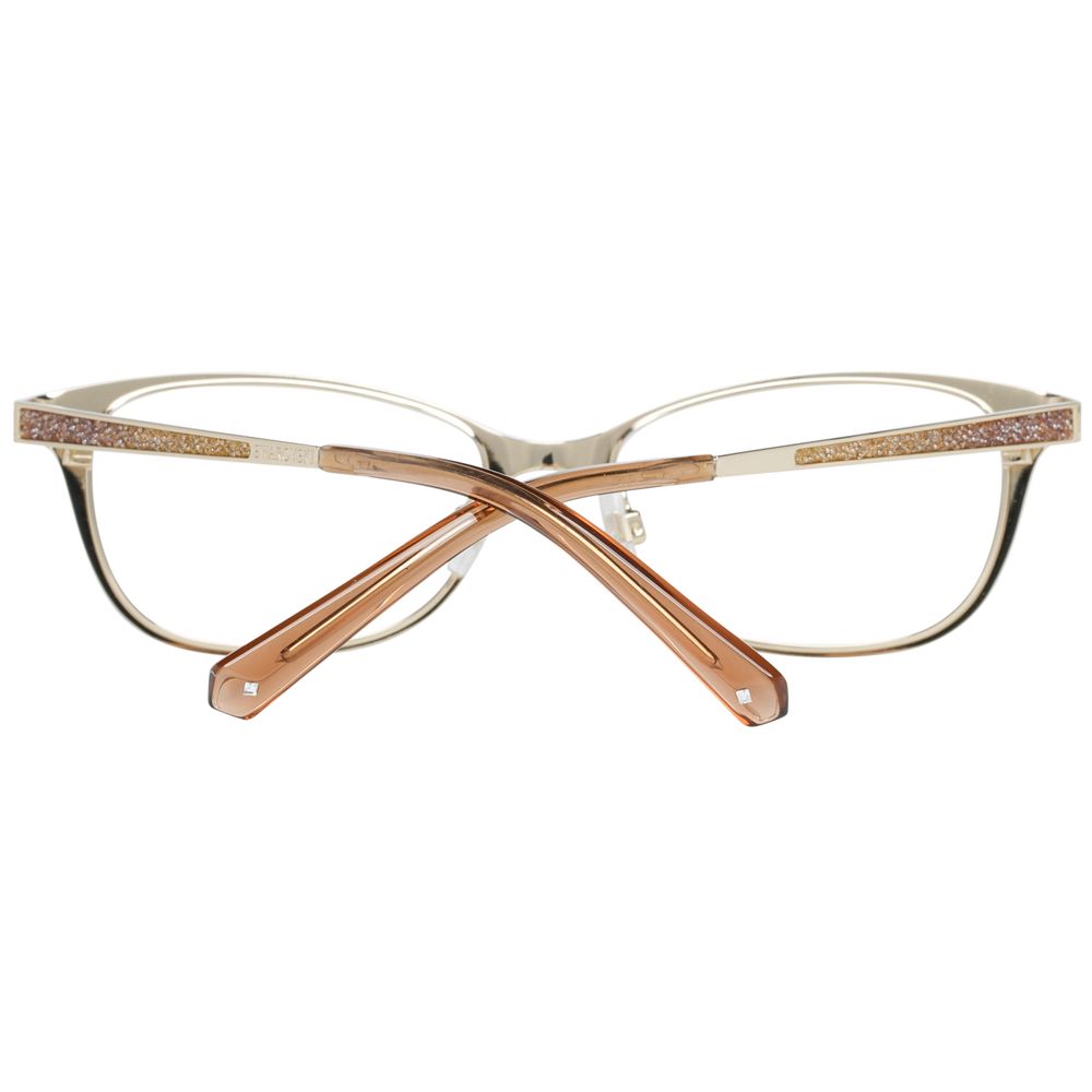Swarovski Gold Women Glasses Frame $272.00 Swarovski Luzworld