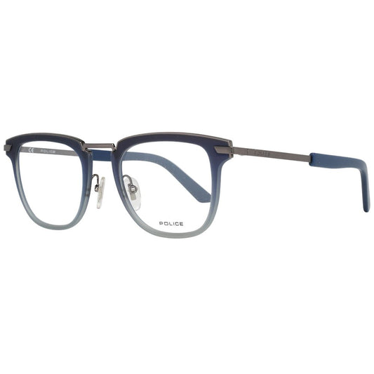Police Blue Men Glasses Frame $525.00 Police Luzworld