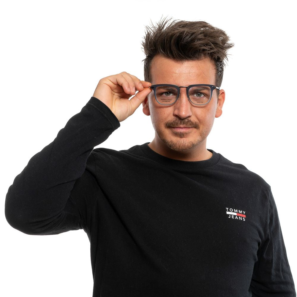 Police Blue Men Glasses Frame $525.00 Police Luzworld