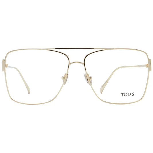 Tod's Gold Women Glasses Frame $570.00 Tod's Luzworld