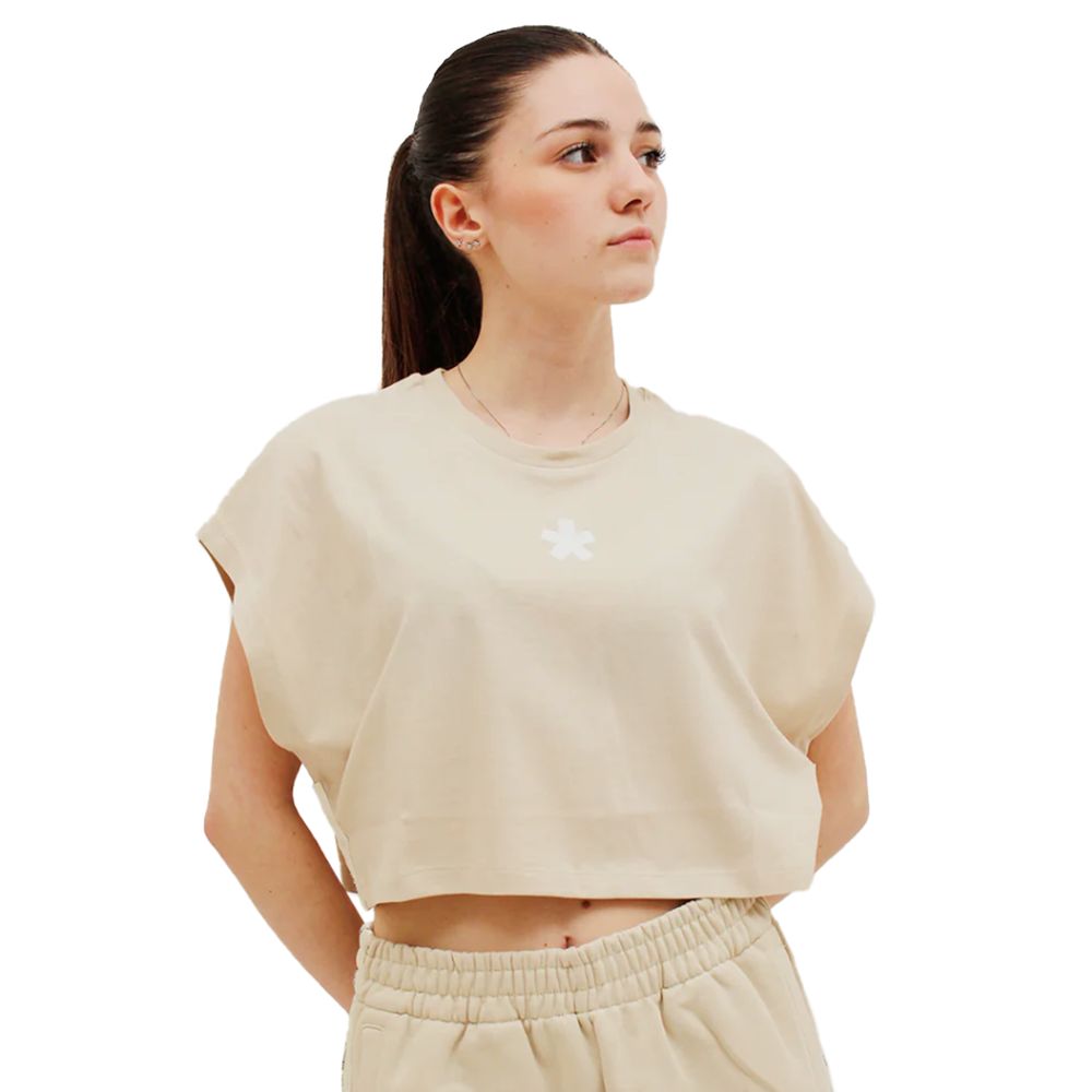 Comme Des Fuckdown Beige Cotton Women T-Shirt $142.00 Comme Des Fuckdown Luzworld