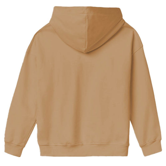 Hinnominate Brown Cotton Men Sweater with Hood $232.00 Hinnominate Luzworld