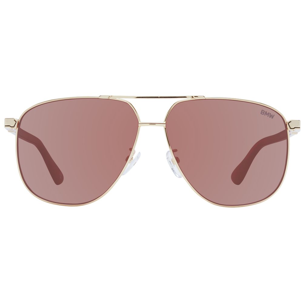 BMW Gold Men Sunglass $524.00 BMW Luzworld