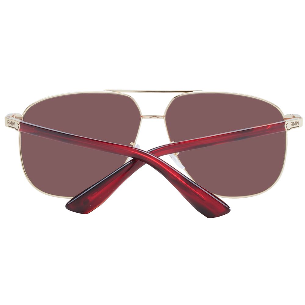 BMW Gold Men Sunglass $524.00 BMW Luzworld