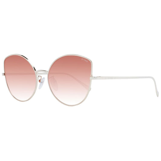 Sting Rose Gold Women Sunglass $233.00 Sting Luzworld