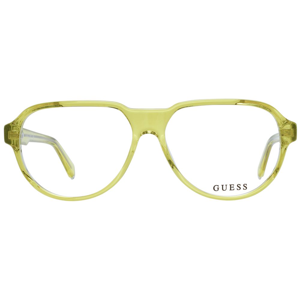 Guess Yellow Men Glasses Frame $221.00 Guess Luzworld