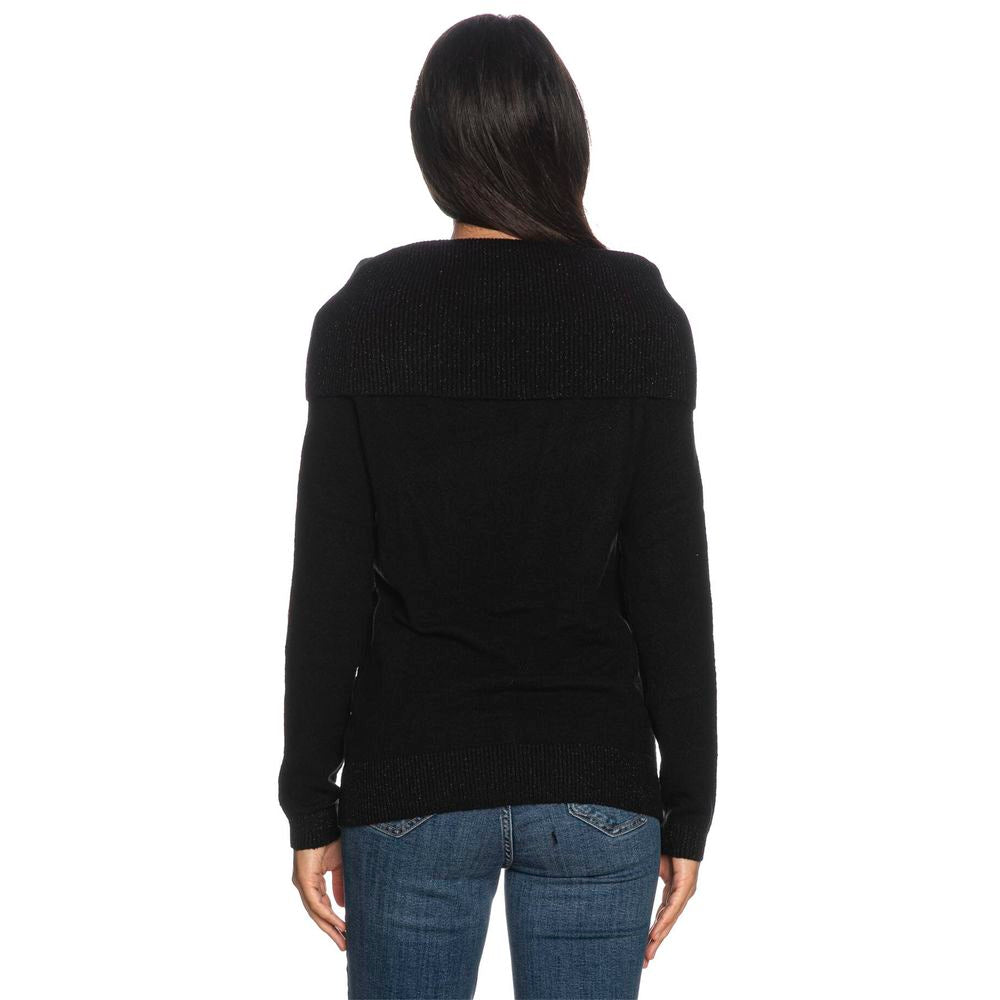 Yes Zee Black Viscose Sweater $136.00 Yes Zee Luzworld