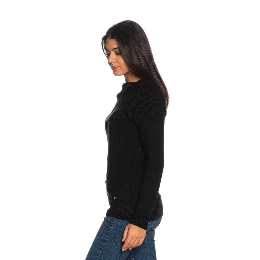 Yes Zee Black Viscose Sweater $136.00 Yes Zee Luzworld