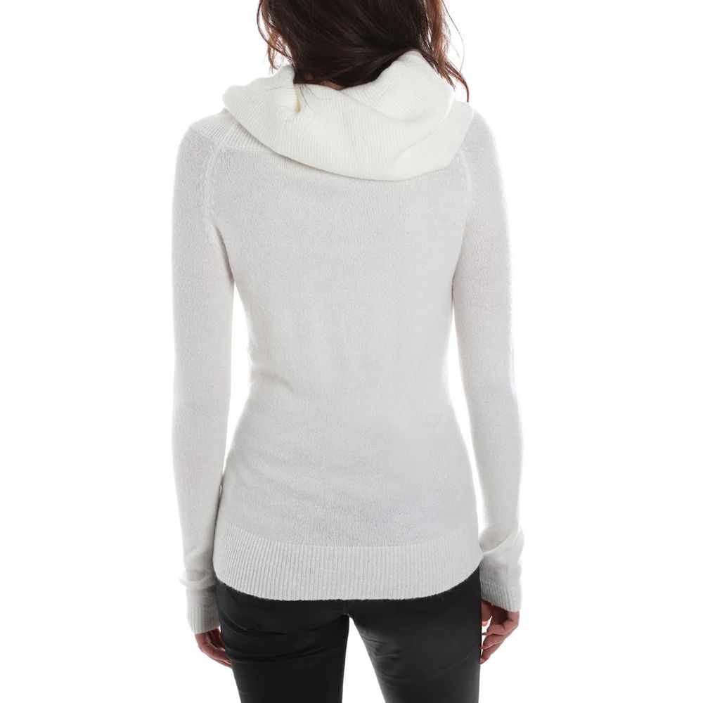 Yes Zee White Viscose Sweater $136.00 Yes Zee Luzworld
