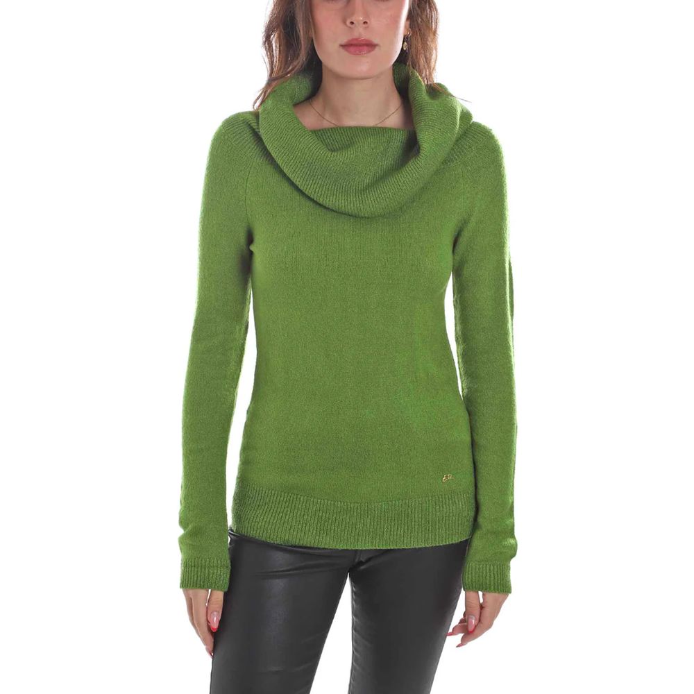 Yes Zee Green Viscose Sweater $136.00 Yes Zee Luzworld