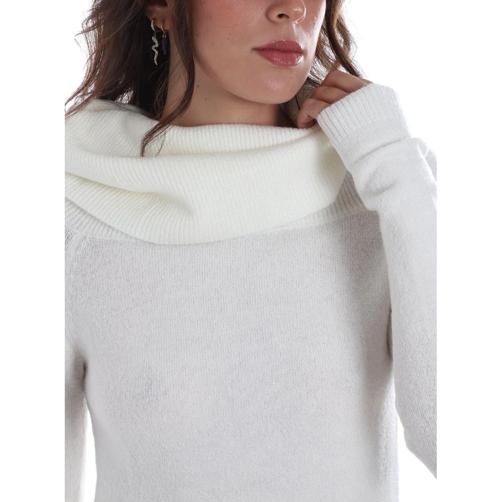 Yes Zee White Viscose Sweater $136.00 Yes Zee Luzworld