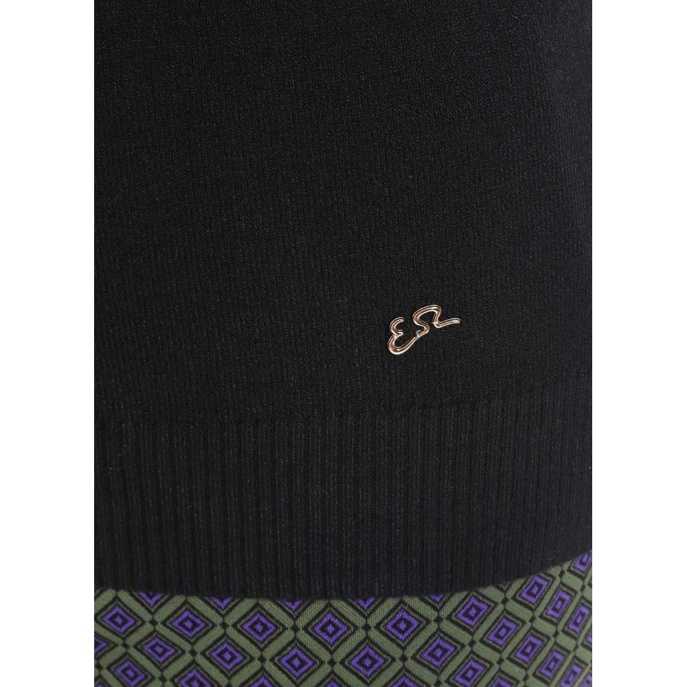 Yes Zee Black Viscose Sweater $136.00 Yes Zee Luzworld