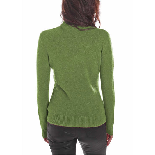 Yes Zee Green Viscose Sweater $136.00 Yes Zee Luzworld