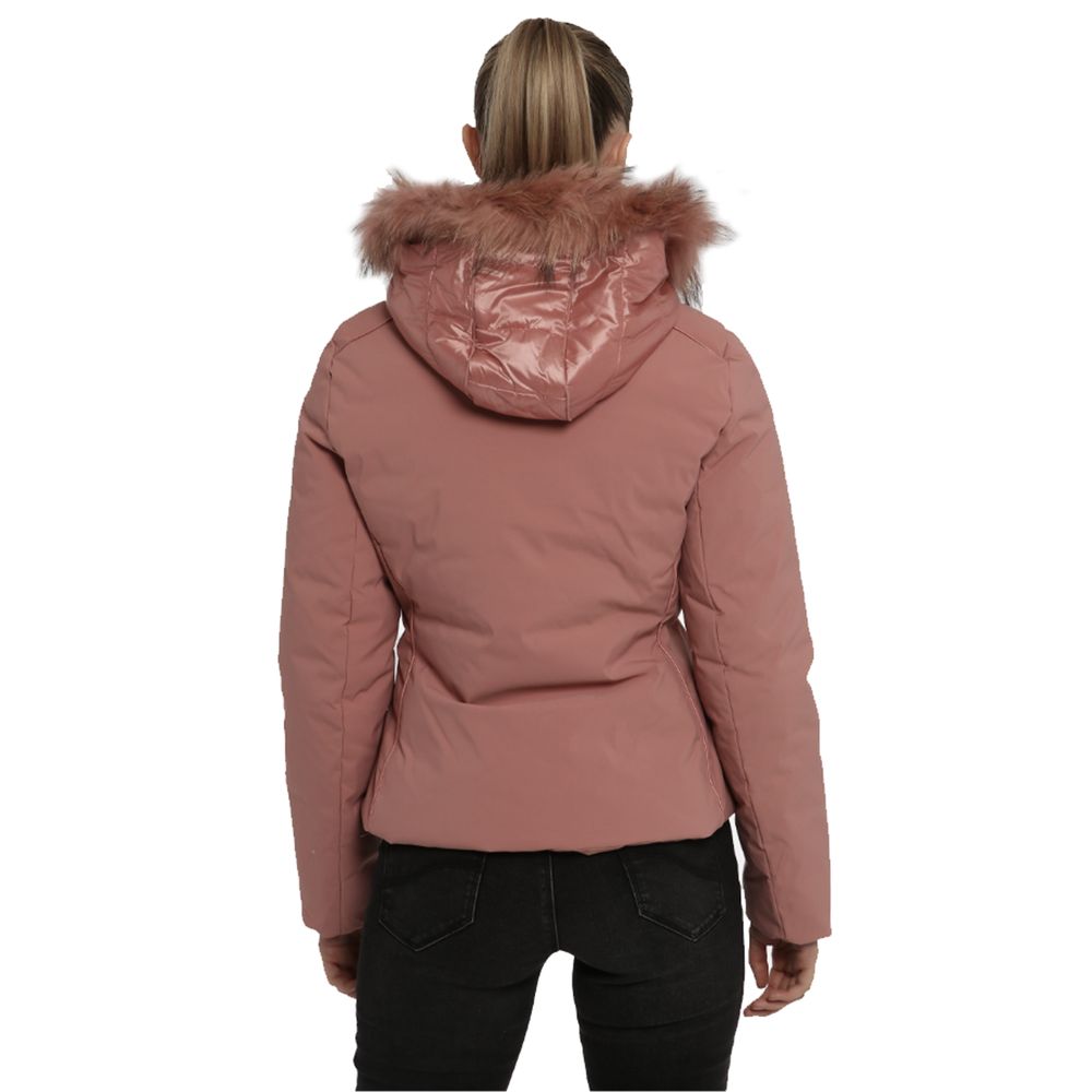 Yes Zee Pink Nylon Jackets & Coat $548.00 Yes Zee Luzworld