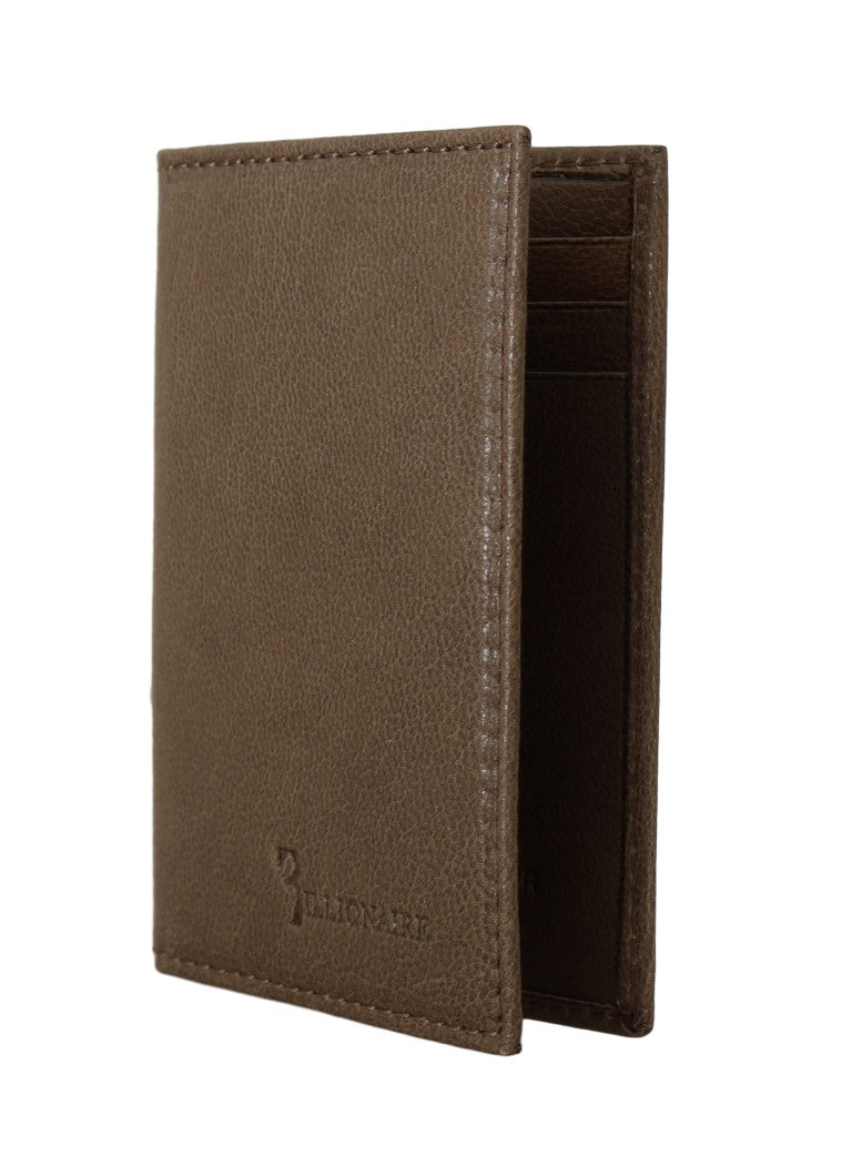 Billionaire Italian Couture Brown Leather Bifold Wallet $698.00 Billionaire Italian Couture Luzworld