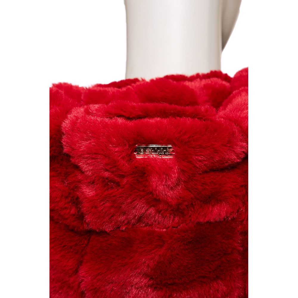 Baldinini Trend Red Polyester Women's Jacket $646.00 Baldinini Trend Luzworld