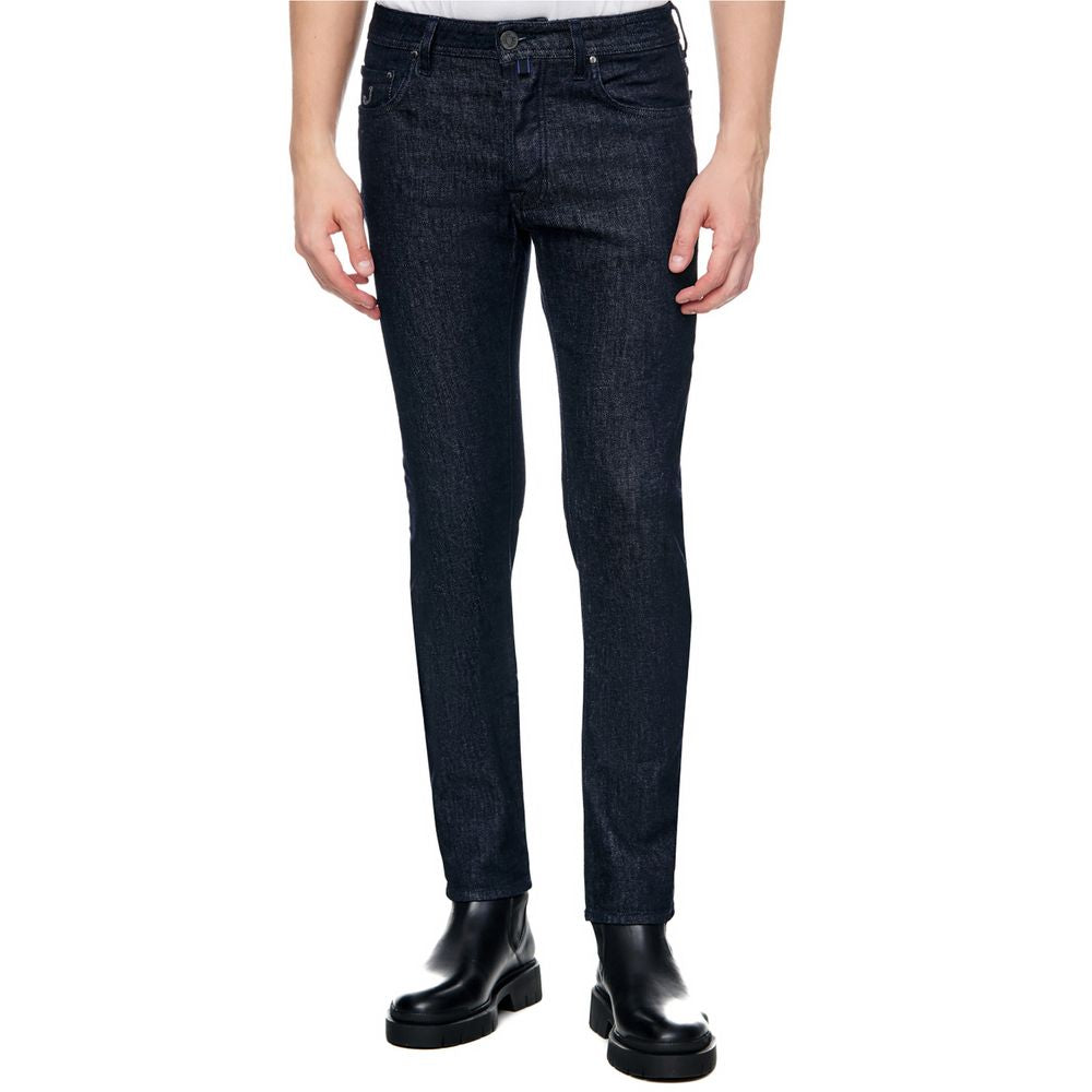 Jacob Cohen Blue Cotton Men's Jean $738.00 Jacob Cohen Luzworld