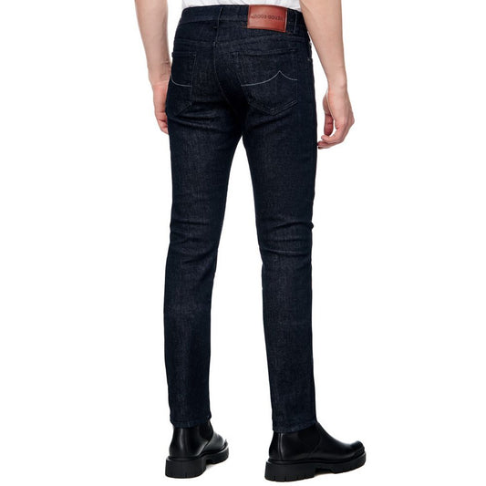Jacob Cohen Blue Cotton Men's Jean $738.00 Jacob Cohen Luzworld