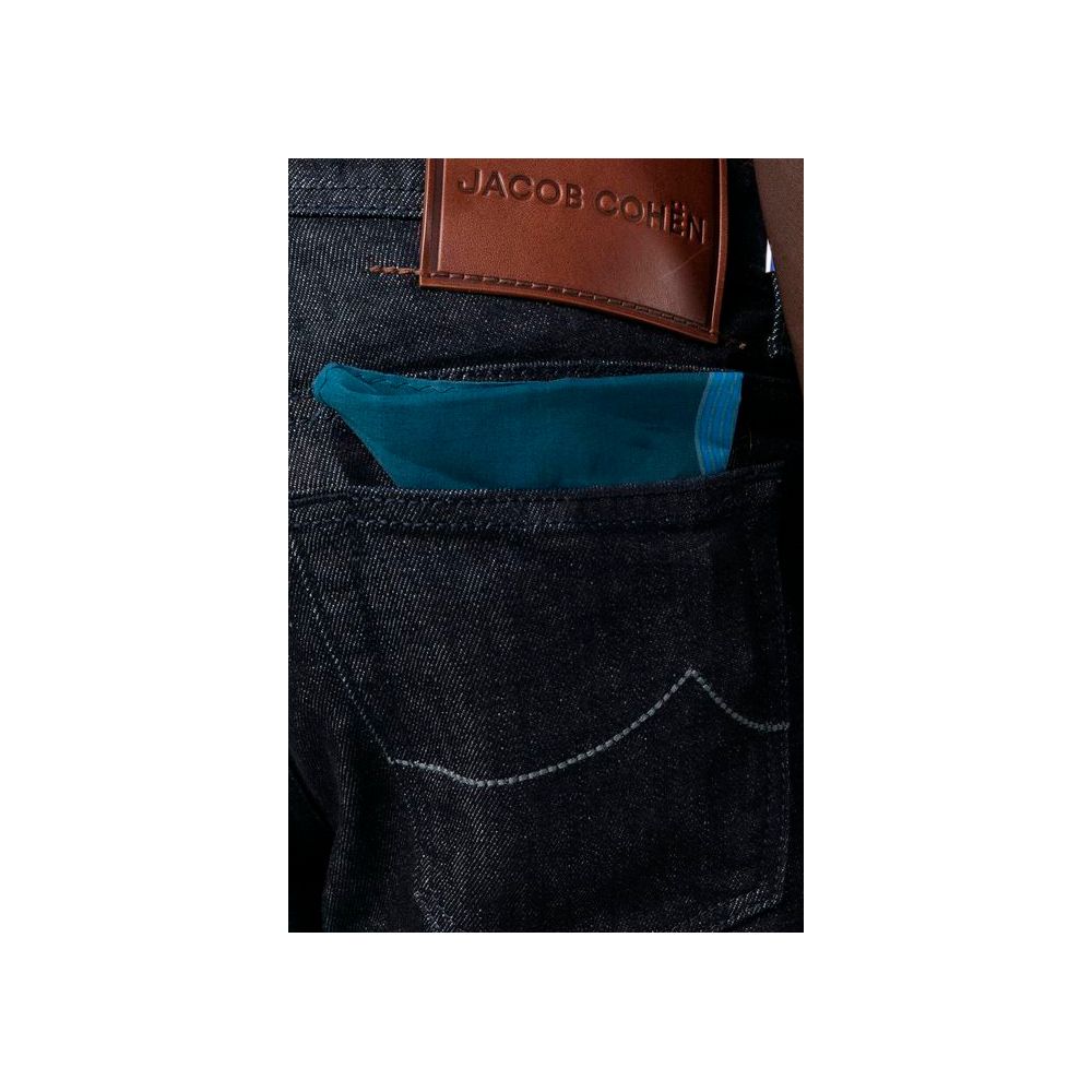 Jacob Cohen Blue Cotton Men's Jean $738.00 Jacob Cohen Luzworld