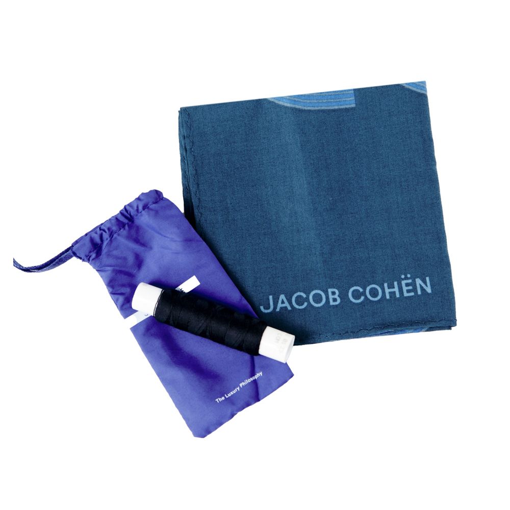 Jacob Cohen Blue Cotton Men's Jean $738.00 Jacob Cohen Luzworld
