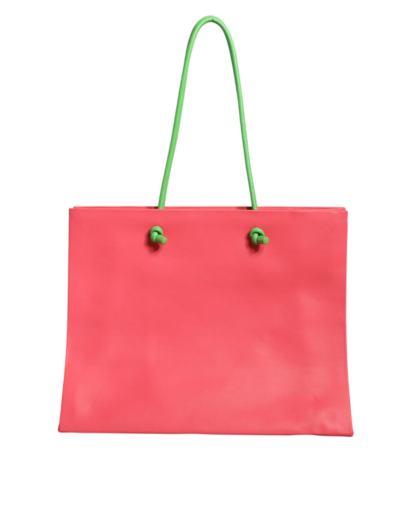 Alberta Ferretti Pink Leather Weekend Wednesday Shopping Tote Bag $1591.00 Alberta Ferretti Luzworld