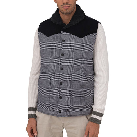 Gran Sasso Gray Cotton Sleveless Jacket $907.00 Gran Sasso Luzworld