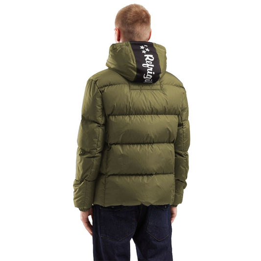 Refrigiwear Green Nylon Men Jacket $734.00 Refrigiwear Luzworld