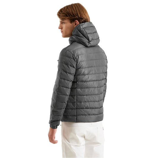 Refrigiwear Gray Nylon Men's Jacket $607.00 Refrigiwear Luzworld