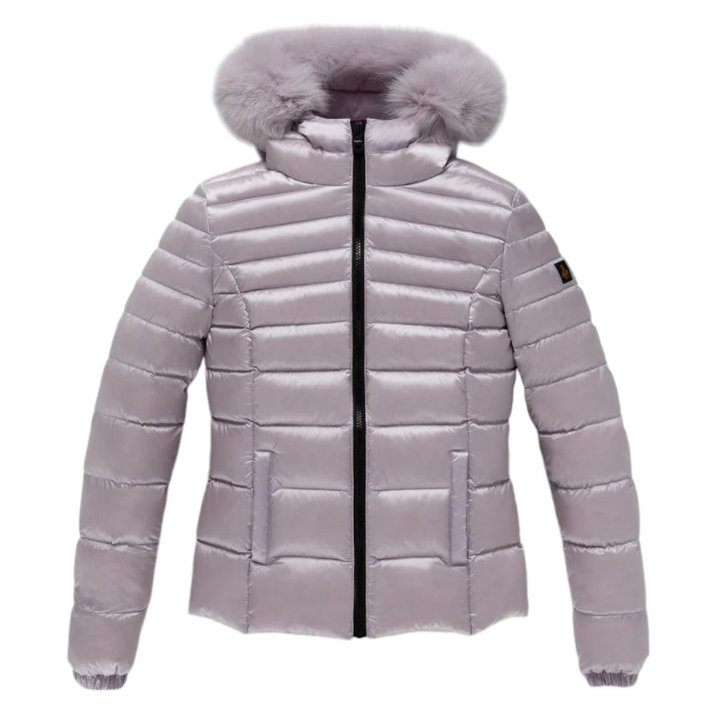 Refrigiwear Purple Nylon Women Jacket $682.00 Refrigiwear Luzworld