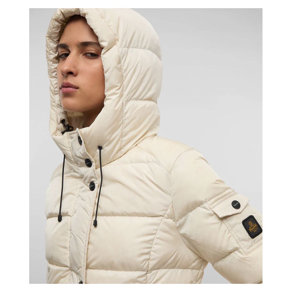 Refrigiwear White Nylon Jackets & Coat $710.00 Refrigiwear Luzworld