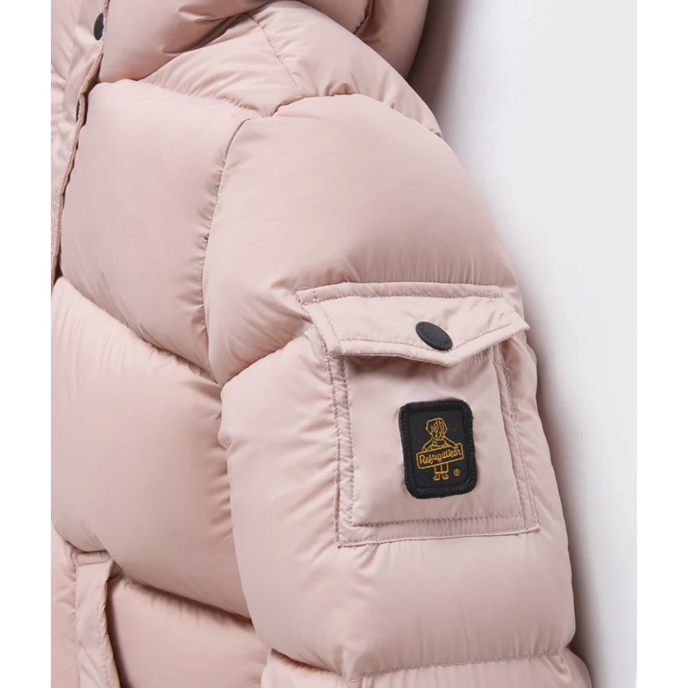 Refrigiwear Pink Polyester Jackets & Coat $640.00 Refrigiwear Luzworld