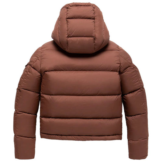 Refrigiwear Brown Polyester Jackets & Coat $640.00 Refrigiwear Luzworld