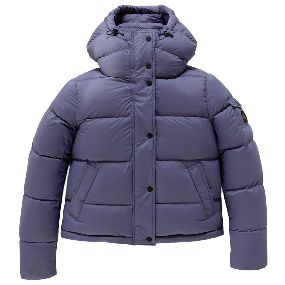 Refrigiwear Purple Polyester Jackets & Coat $640.00 Refrigiwear Luzworld