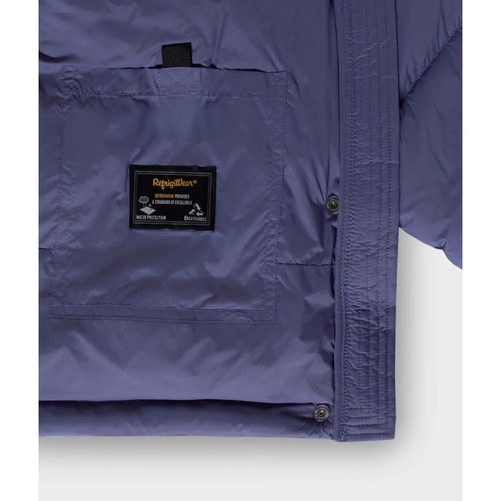 Refrigiwear Purple Polyester Jackets & Coat $640.00 Refrigiwear Luzworld