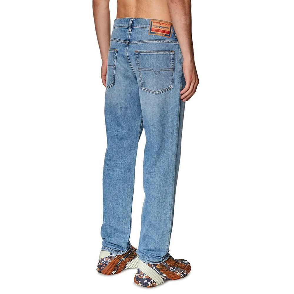 Diesel Blue Cotton Men Jeans $306.00 Diesel Luzworld