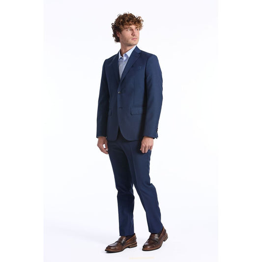Baldinini Trend Blue Wool Men Blazer $1611.00 Baldinini Trend Luzworld