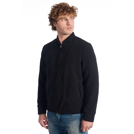 Roberto Pepe Luxury Black Wool Men's Jacket $707.00 Roberto Pepe Luxury Luzworld