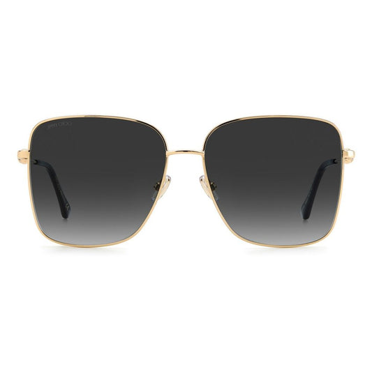 Jimmy Choo Gold Metal Sunglasses $580.00 Jimmy Choo Luzworld