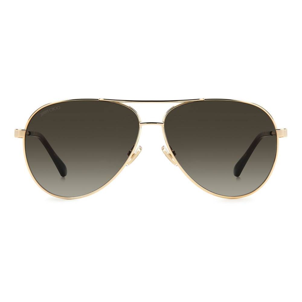 Jimmy Choo Gold Metal Sunglasses $639.00 Jimmy Choo Luzworld