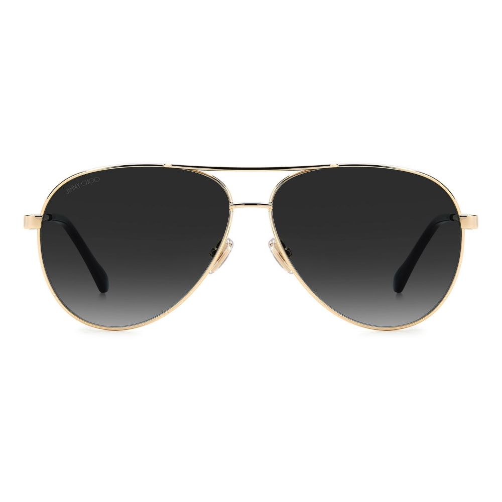 Jimmy Choo Gold Metal Sunglasses $639.00 Jimmy Choo Luzworld