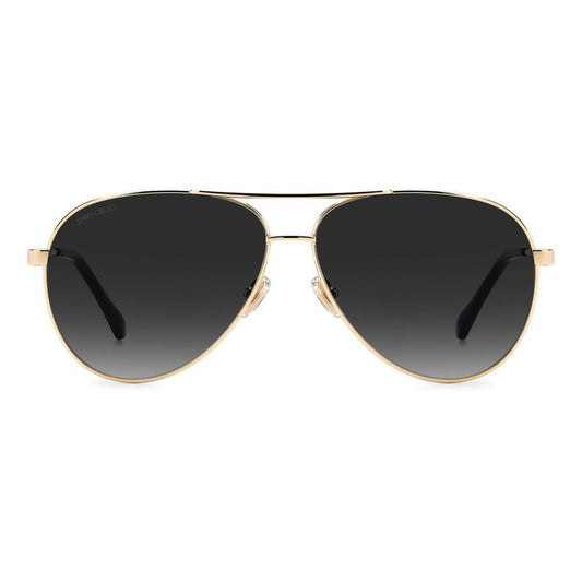 Jimmy Choo Gold Metal Sunglasses $639.00 Jimmy Choo Luzworld