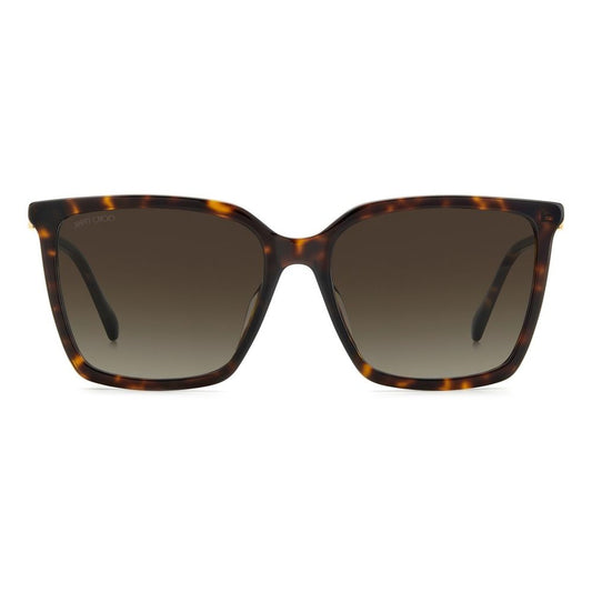 Jimmy Choo Gold Metal Sunglasses $561.00 Jimmy Choo Luzworld