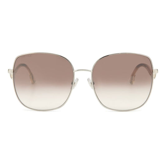 Jimmy Choo Gray Metal Sunglasses $547.00 Jimmy Choo Luzworld