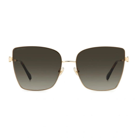 Jimmy Choo Gold Metal Sunglasses $573.00 Jimmy Choo Luzworld