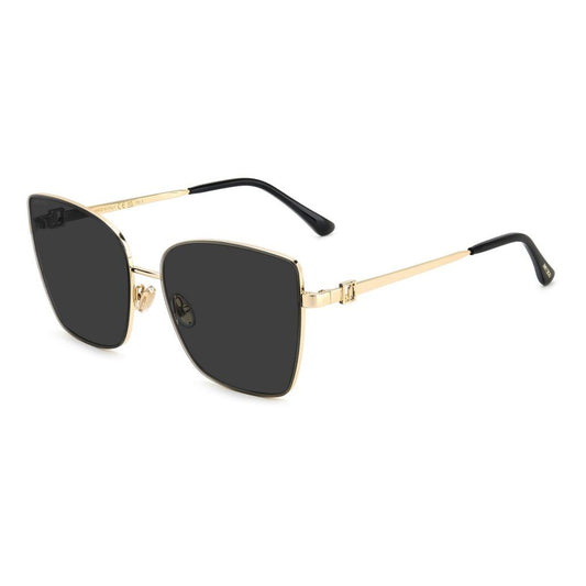 Jimmy Choo Gold Metal Sunglasses $573.00 Jimmy Choo Luzworld