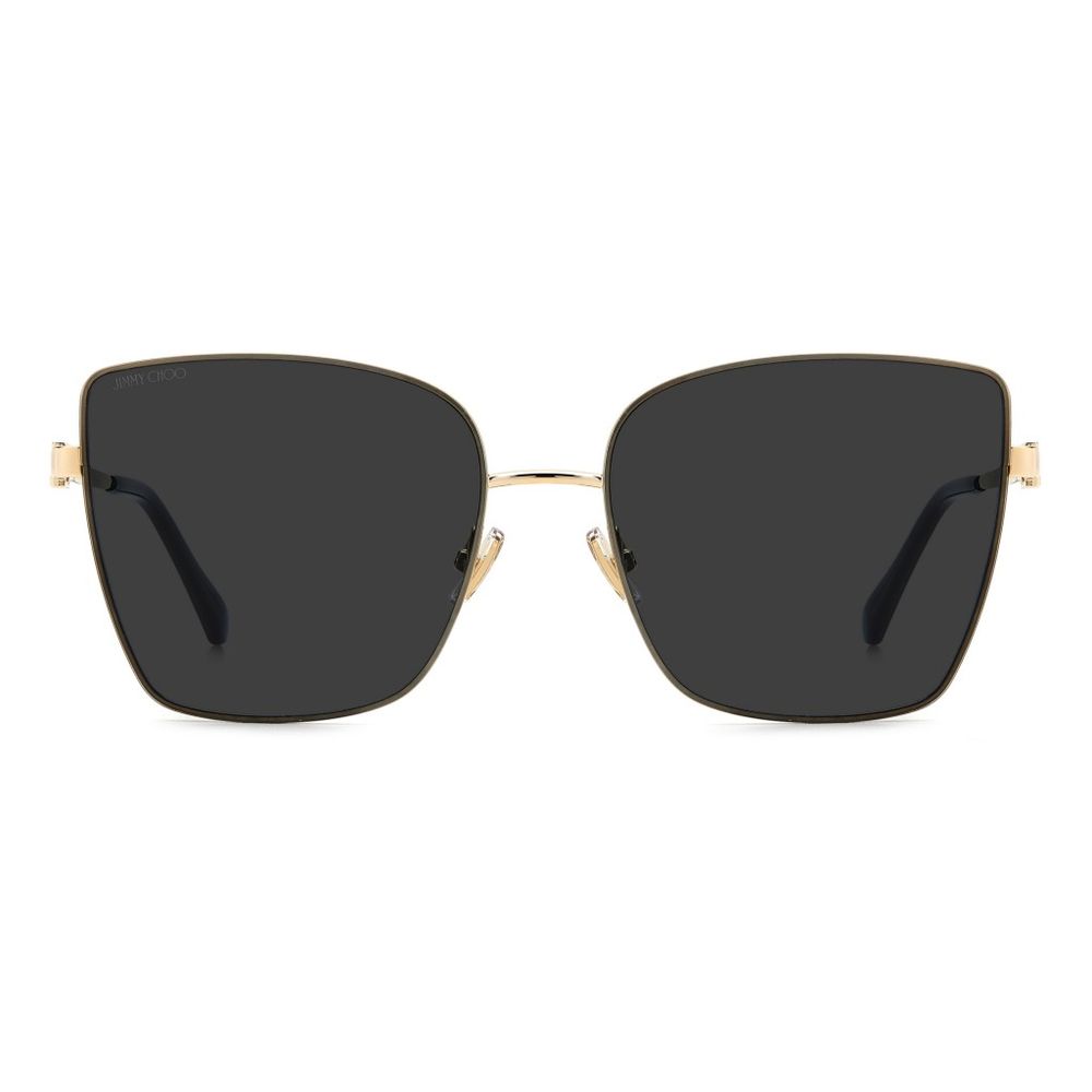 Jimmy Choo Gold Metal Sunglasses $573.00 Jimmy Choo Luzworld