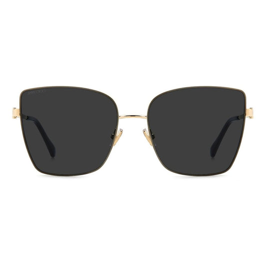Jimmy Choo Gold Metal Sunglasses $573.00 Jimmy Choo Luzworld