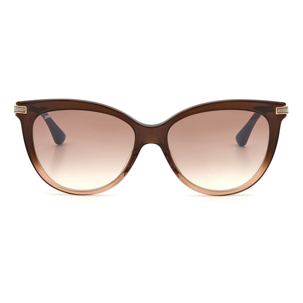 Jimmy Choo Brown Acetate Sunglasses $580.00 Jimmy Choo Luzworld
