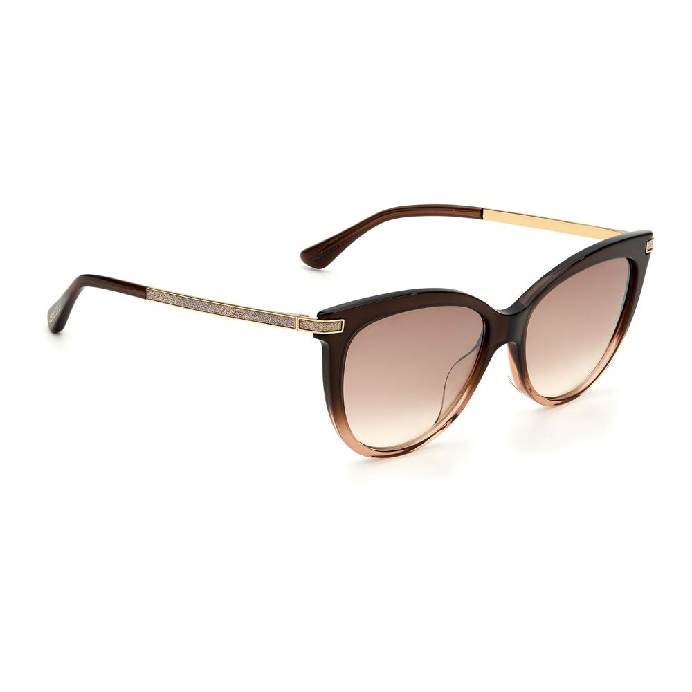 Jimmy Choo Brown Acetate Sunglasses $580.00 Jimmy Choo Luzworld